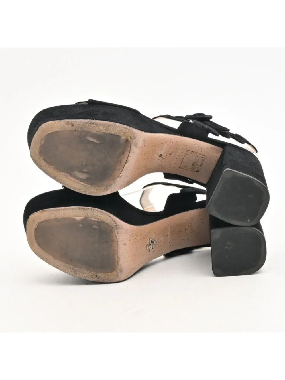 Prada Sandals Black Platforms